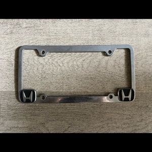 Honda License Plate Frame